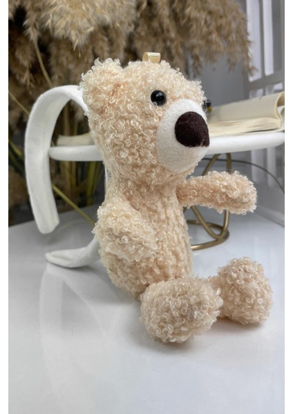 Peluş Figürlü Taç Beyaz SBT1309 fiyatları