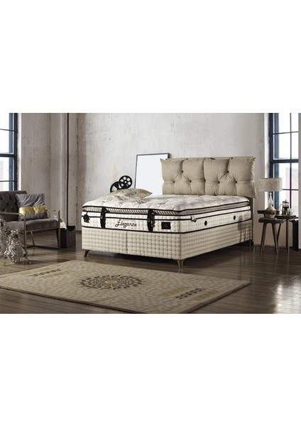 Elegance Pedli Torba ve Dinamik Yaylı Omurga Destekli Yatak 150X200