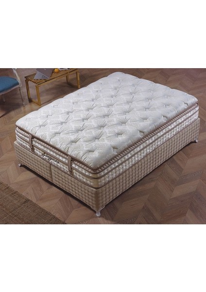 Elegance Pedli Torba ve Dinamik Yaylı Omurga Destekli Yatak 150X200