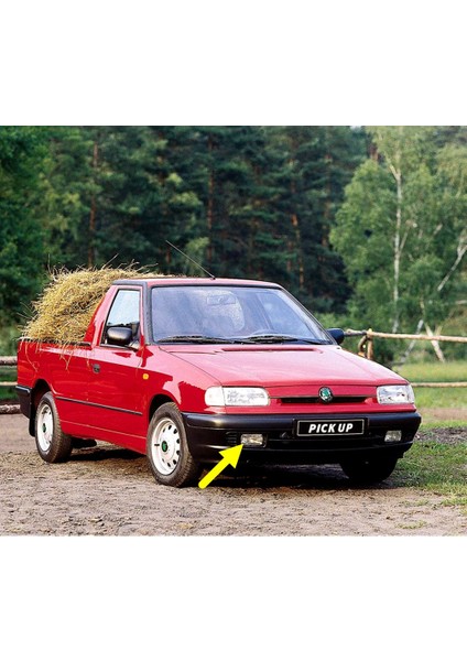 Skoda Pickup Pikap 1995-2001 Ön Tampon Sağ Sis Farı Lambası 6U0941702