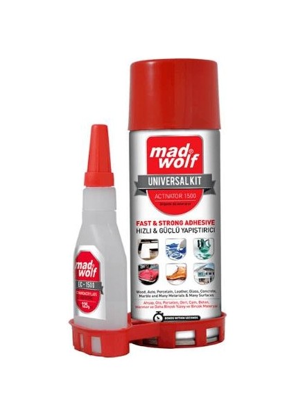 Madwolf Büyük Hızlı Sprey Yapıştırıcı 500/125ML