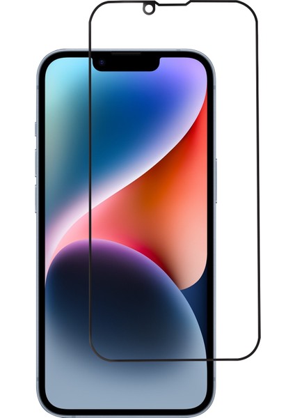 Apple iPhone 14 Kırılmaz Cam 5d Premium Safir Curve Tam Kaplayan Kavisli Ekran Koruyucu