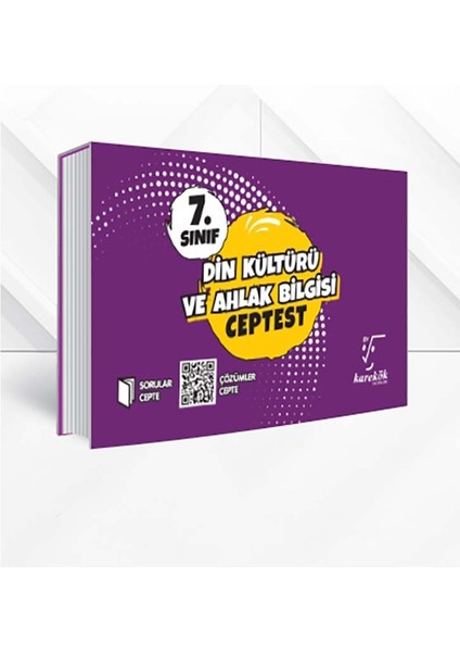 7. Sınıf Cep Test Din Kültürü ve Ahlak Bilgisi