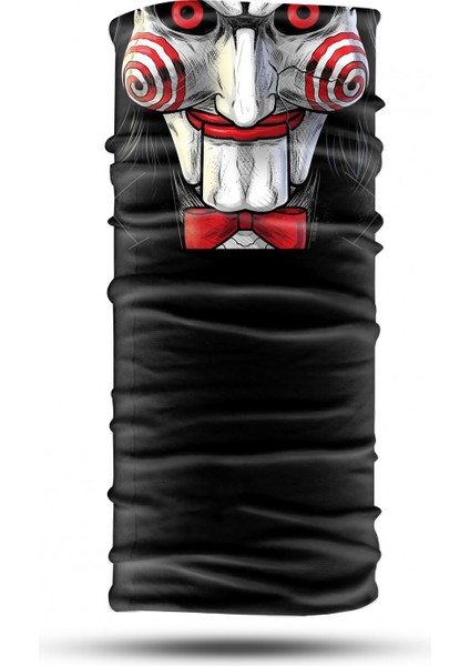 Testere Desenli Maske Bandana Boyunluk Outdoor Balaklava