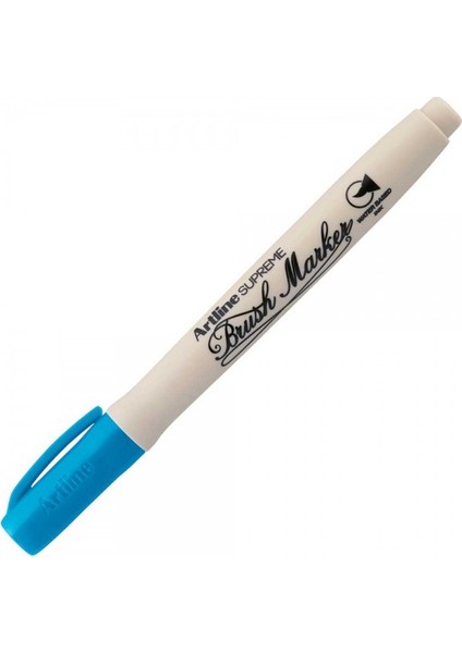 : Supreme Brush Marker Esnek Fırça Uçlu Kalem : Gök Mavisi