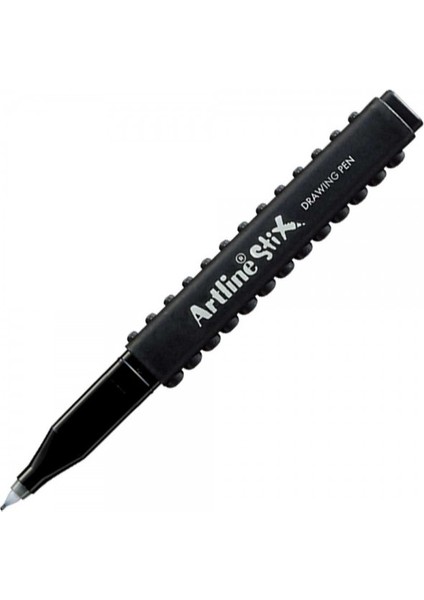 : Stix Drawing Pen Keçe Uçlu Yazı Kalemi : 0,5 mm : Siyah