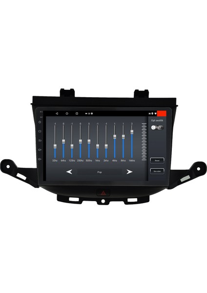 Opel Astra K Android 12 Kablosuz Carplay Navigasyon Multimedya Ekran Teyp - MY-0609W-OPEL Astra K