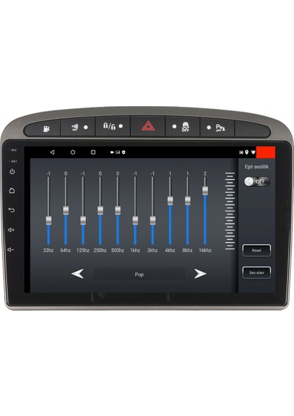 Peugeot 308-408 Android 12 Kablosuz Carplay Navigasyon Multimedya Ekran Teyp - MY-0609W-PEUGEOT 308-408
