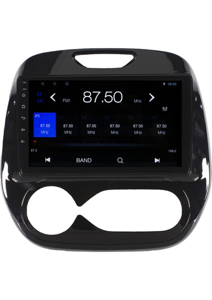 Renault Captur Android 12 Kablosuz Carplay Navigasyon Multimedya Ekran Teyp - MY-0609W-RENAULT Captur