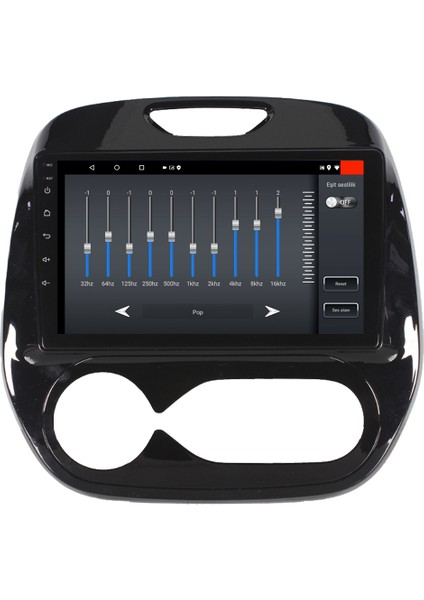 Renault Captur Android 12 Kablosuz Carplay Navigasyon Multimedya Ekran Teyp - MY-0609W-RENAULT Captur