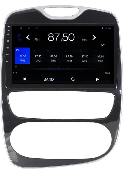 Renault Clio 4 Android 12 Kablosuz Carplay Navigasyon Multimedya Ekran Teyp - MY-0609W-RENAULT Clio 4