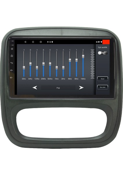 Renault Trafic Android 12 Kablosuz Carplay Navigasyon Multimedya Ekran Teyp - MY-0609W-RENAULT Trafic