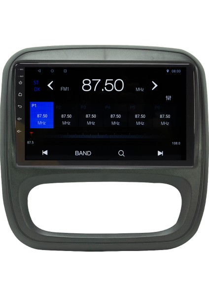 Renault Trafic Android 12 Kablosuz Carplay Navigasyon Multimedya Ekran Teyp - MY-0609W-RENAULT Trafic
