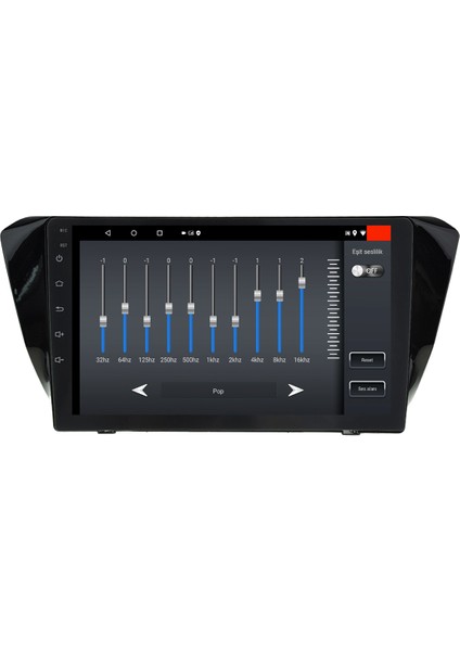 Skoda Süper B Android 12 Kablosuz Carplay Navigasyon Multimedya Ekran Teyp - MY-0609W-SKODA Süper B