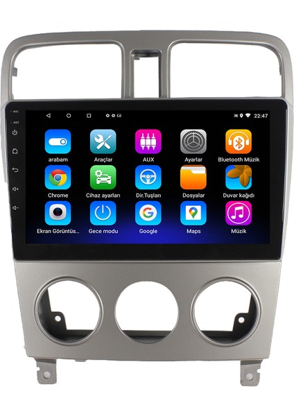Subaru Forester Android 12 Kablosuz Carplay Navigasyon Multimedya Ekran Teyp - MY-0609W-SUBARU Forester