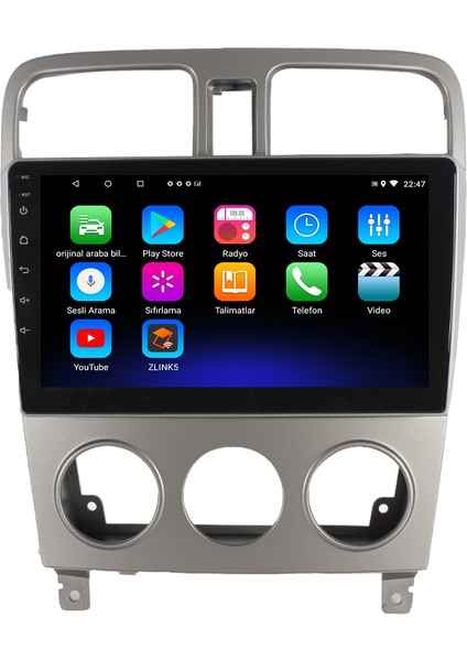 Subaru Forester Android 12 Kablosuz Carplay Navigasyon Multimedya Ekran Teyp - MY-0609W-SUBARU Forester