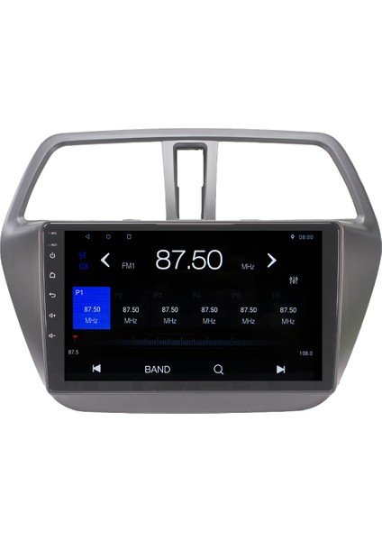 Suzuki S Cross Android 12 Kablosuz Carplay Navigasyon Multimedya Ekran Teyp - MY-0609W-SUZUKİ S Cross