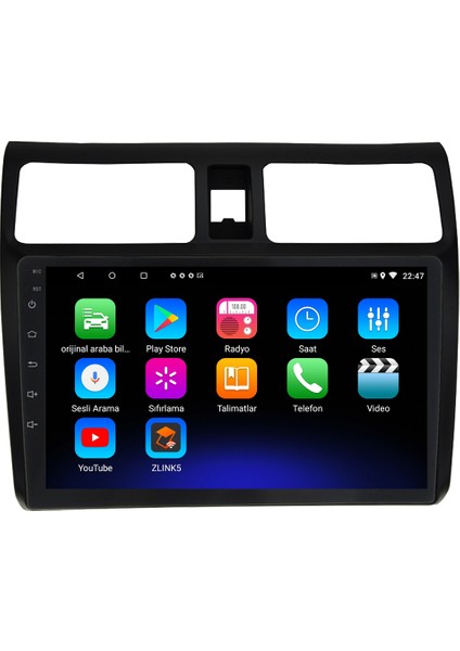 Suzuki Swift Android 12 Kablosuz Carplay Navigasyon Multimedya Ekran Teyp - MY-0609W-SUZUKİ Swift fırsatları