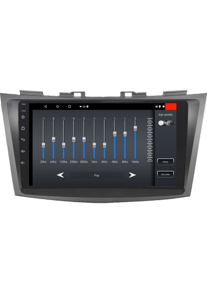 Suzuki Swift Android 12 Kablosuz Carplay Navigasyon Multimedya Ekran Teyp - MY-0609W-SUZUKİ Swift