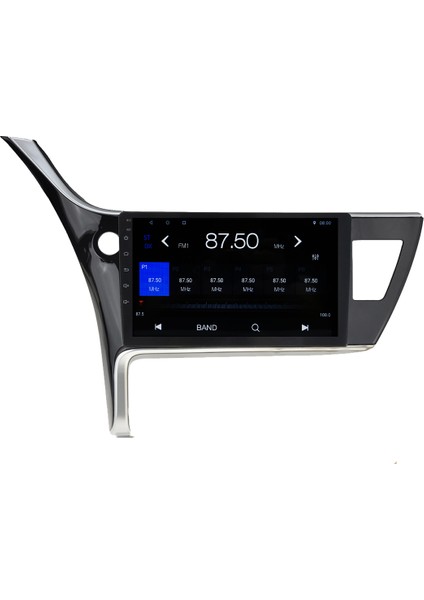 Toyota Corolla Android 12 Kablosuz Carplay Navigasyon Multimedya Ekran Teyp - MY-0609W-TOYOTA Corolla