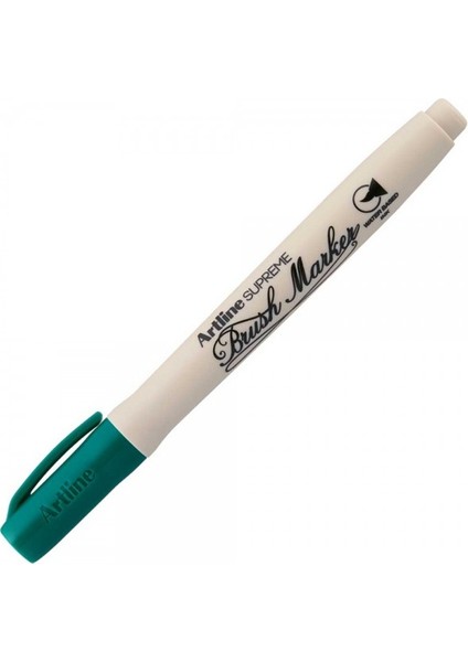 : Supreme Brush Marker Esnek Fırça Uçlu Kalem : Koyu Yeşil
