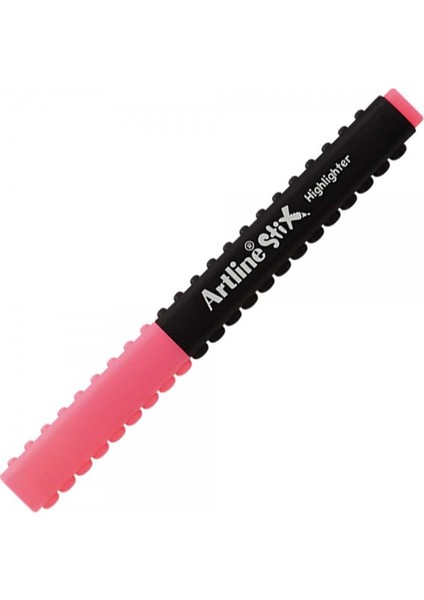 : Stix Highlighter Kesik Uç Fosforlu Kalem : 1,0-4,0 mm : Fosforlu Pembe