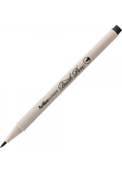 : Supreme Brush Frıça Uçlu Kalem : Siyah