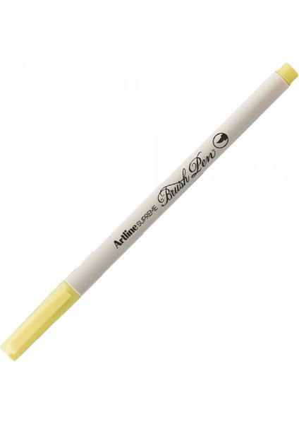 : Supreme Brush Frıça Uçlu Kalem : Açık Sarı
