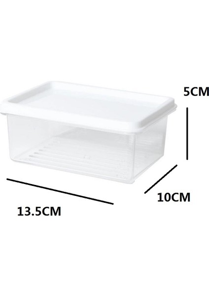 2 Parça Buzdolabı Depolama Kutusu - Beyaz (Yurt Dışından) fiyatları