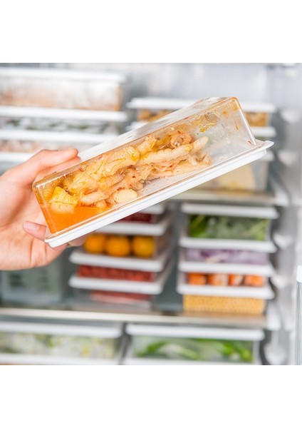 2 Parça Buzdolabı Depolama Kutusu - Beyaz (Yurt Dışından) fırsatları