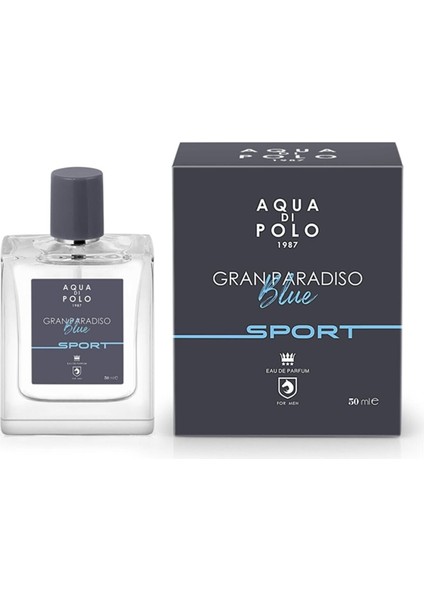 Gran Paradiso Blue Sport 50 ml ve Gran Paradiso 50ML Edp 2'li Erkek Parfüm Seti