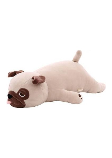 55 cm Sevimli Hayvan Köpek Peluş Oyuncak - Haki (Yurt Dışından)