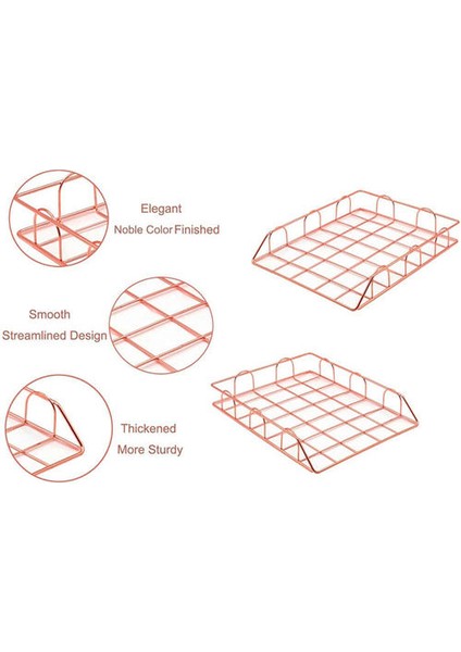 Metal Masa Aksesuarları Dergisi Raf Dosya Raf Ofis Saklama Kutusu Katmanlı Kağıt Depolama Tepsisi (Yurt Dışından) fiyatları