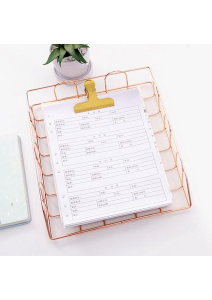 Metal Masa Aksesuarları Dergisi Raf Dosya Raf Ofis Saklama Kutusu Katmanlı Kağıt Depolama Tepsisi (Yurt Dışından) modelleri