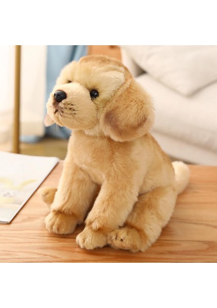 Mastiff Peluş Oyuncak Sevimli Simülasyon Evcil Hayvan Kabarık Bebek Bebekler Çocuklar Için Doğum Günü Leri Doldurulmuş ve Peluş Hayvanlar Labrador (Yurt Dışından)