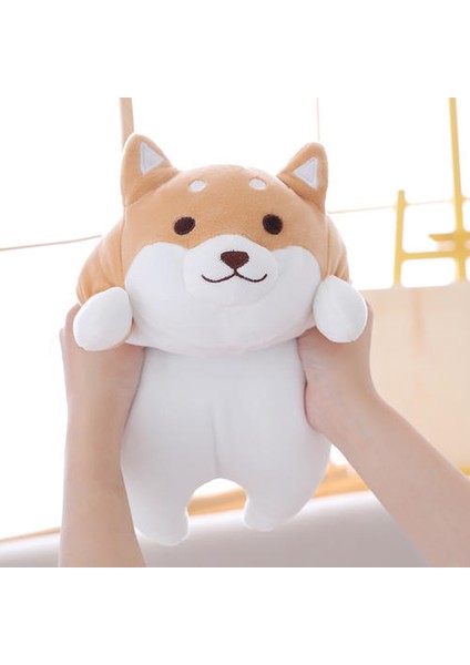 Sld 60 cm Shiba Inu Köpek Peluş Oyuncak - Kahverengi (Yurt Dışından)