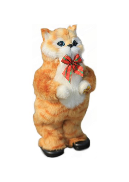 30 cm Elektronik Garfield Kedi Peluş Oyuncak Sevimli Interaktif Müzik Kedi Oyuncak Çocuklar Bebek Çocuk Bebek Komik Doğum Günü Si Doğum Günü Si Peluş Oyuncaklarcat Peluş Oyuncak (Yurt Dışından)