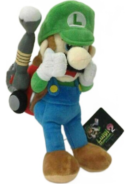 Süper Mario Luigi'nin Mansion 2 Luigi Peluş Yumuşak - Renkli (Yurt Dışından)