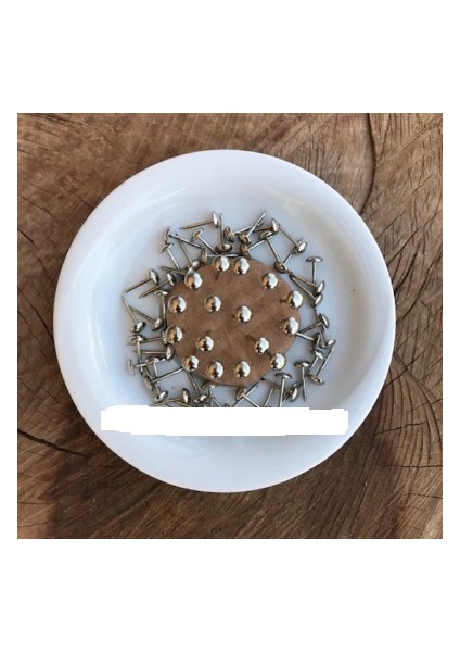 Kabara Raptiye Koltuk Çivisi Krom Nikel Renk Çapı 6mm Boyu 1000ADET