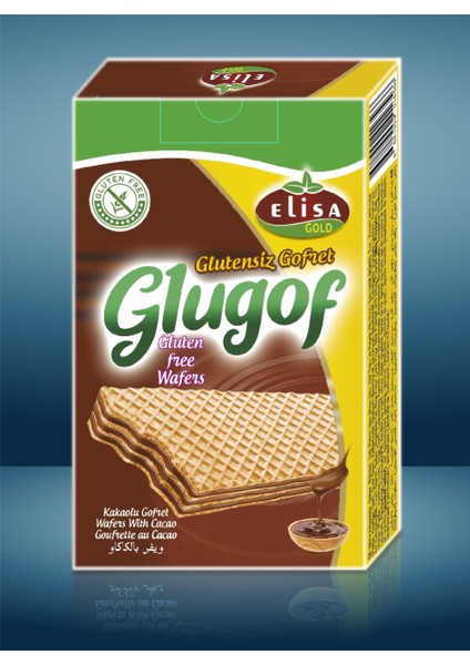 Glutensiz 1kg Kakaolu Gofret