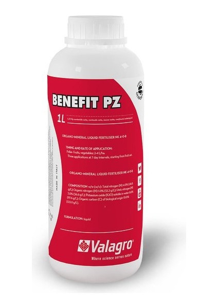 Benefit Pz(Biostimulant) -1 Lt