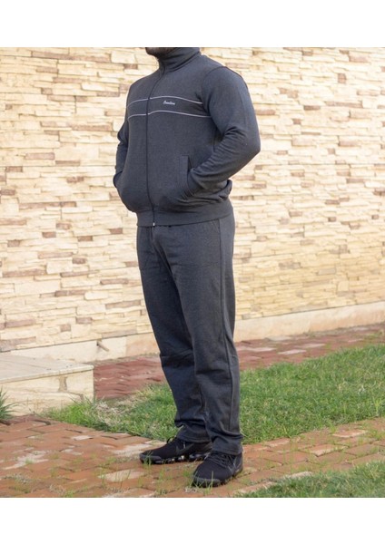 Tam Fermuarlı Siyah Eşofman Takımı fiyatları