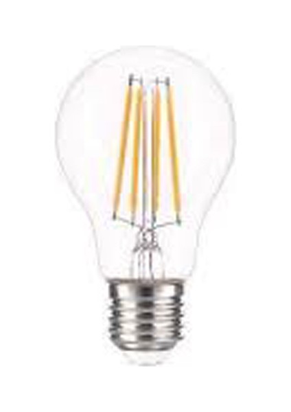 8 Watt 810 Lümen E27 Duylu Gün Işığı Dimmerli Filament Ampul (CT-4218)