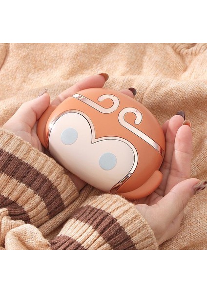 USB Şarjlı Taşınabilir Mini El Isıtıcısı - Kahverengi (Yurt Dışından) fiyatları