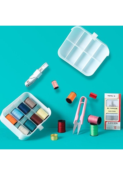 Çok İşlevli İğne ve İplik Kutusu Düzenleyici - Mavi (Yurt Dışından) fiyatları