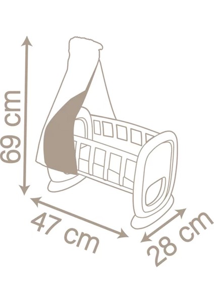 Baby Küçük Hemşire Beşik 220373 fiyatları
