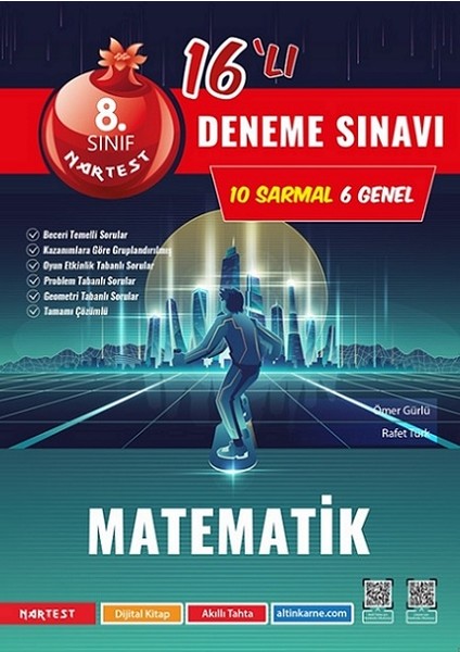 8. Sınıf Matematik 16'lı Deneme Sınavı