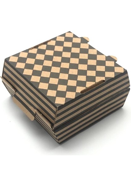 Hamburger Kutusu Kraft 12X12X7 Cips Kutusu Çok Amaçlı Kutu Karton Kutu Pasta Kutusu (10 Adet) fiyatları