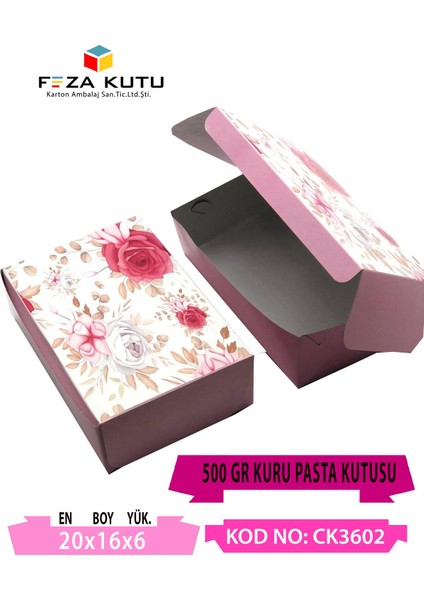 Kuru Pasta Kutusu 500GR ( 50 Adet )