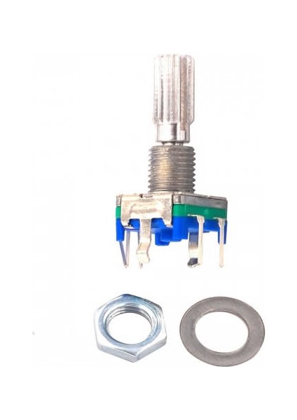 Roba EC11 Rotary Encoder Butonlu 20 Adım 360 Derece 20 Pals Arduino